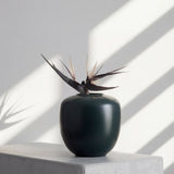 Sunao Vase, Medio - Dark Green