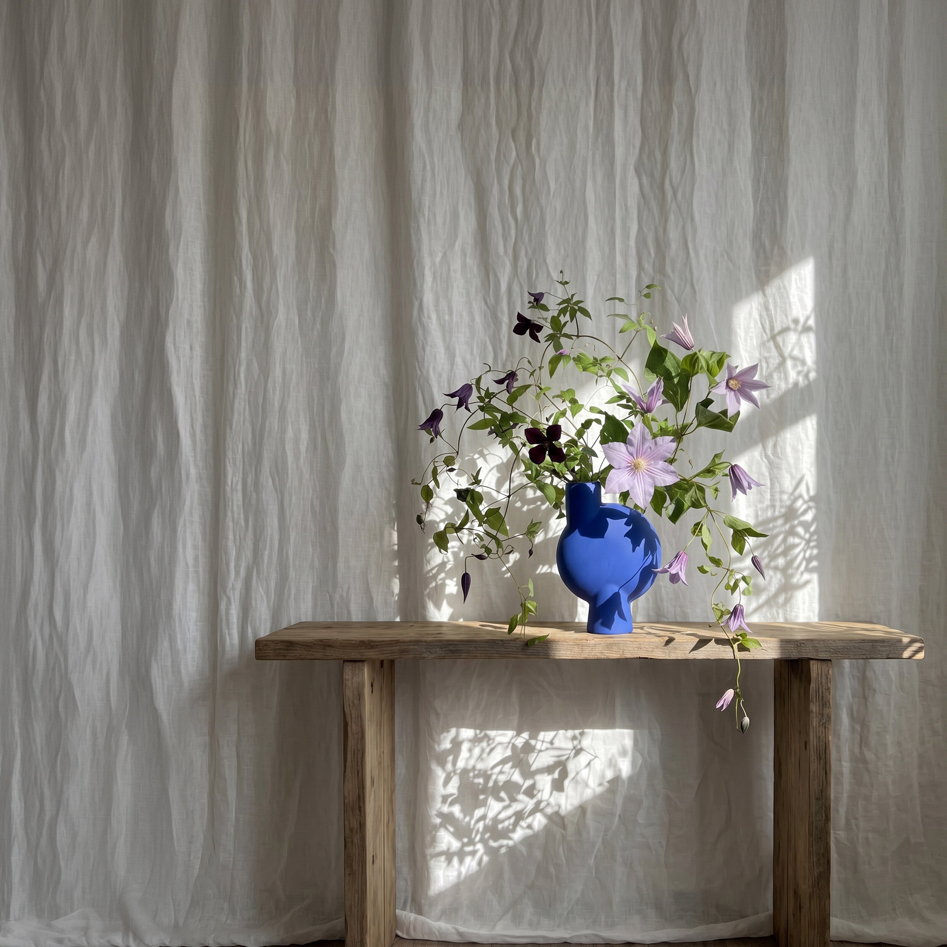 Sphere Vase Bubl, Medio – Marrakech Blue