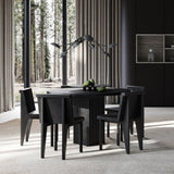 Brutus Slim Dining Chair - Coffee