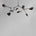 101 Copenhagen - Stingray Chandelier, Grande - Bronze - Chandelier