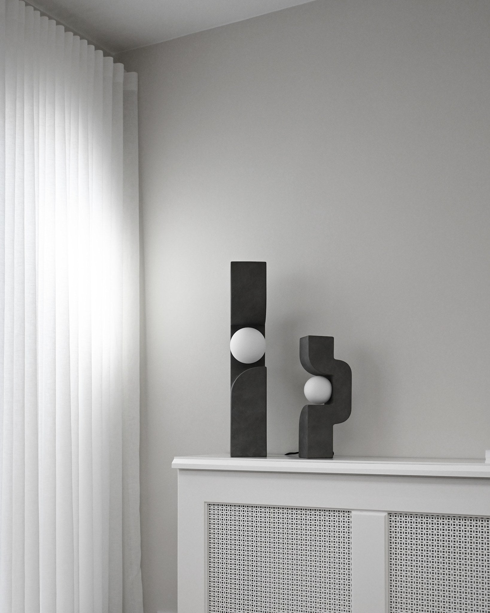 101 Copenhagen - Sitting Man, Big - Dark Grey - Floor Lamp