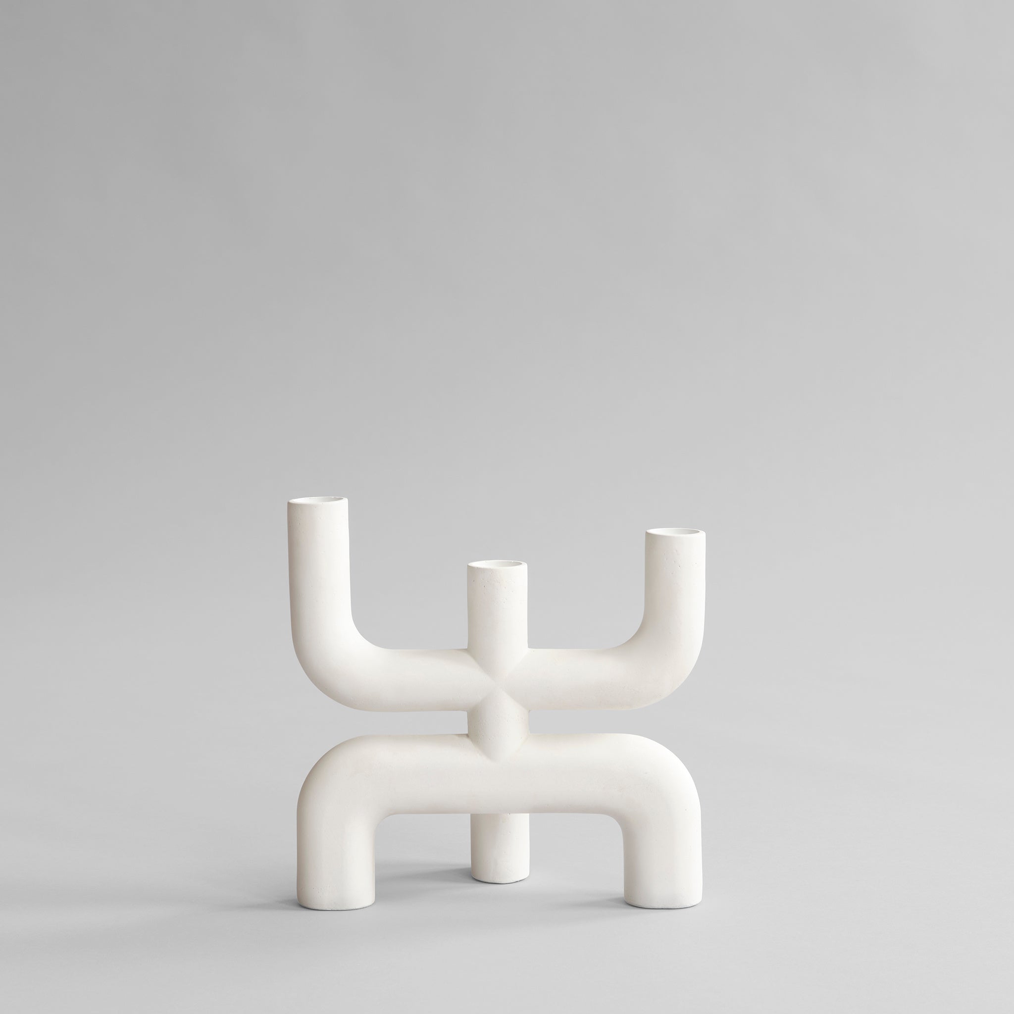 101 Copenhagen - Cobra Candle Holder - Bone White - Candle Holders