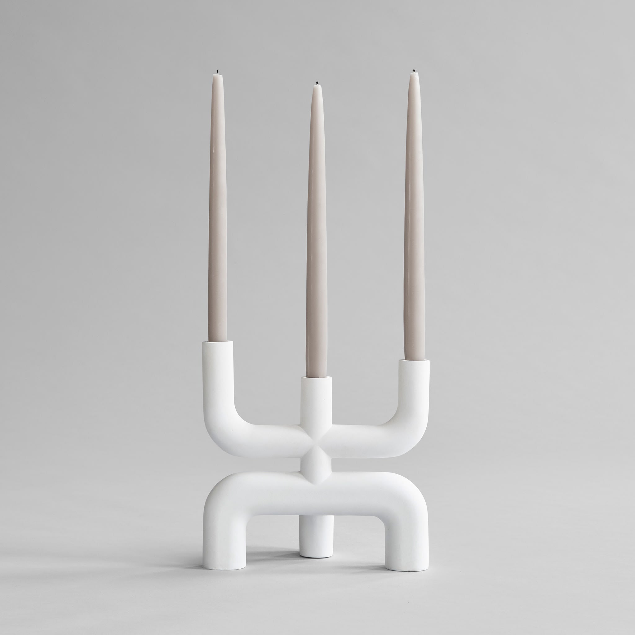 101 Copenhagen - Cobra Candle Holder - Bone White - Candle Holders