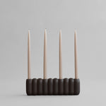101 Copenhagen - Tube Candle Holder, Big - Coffee - Candle Holders