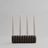 101 Copenhagen - Tube Candle Holder, Big - Coffee - Candle Holders