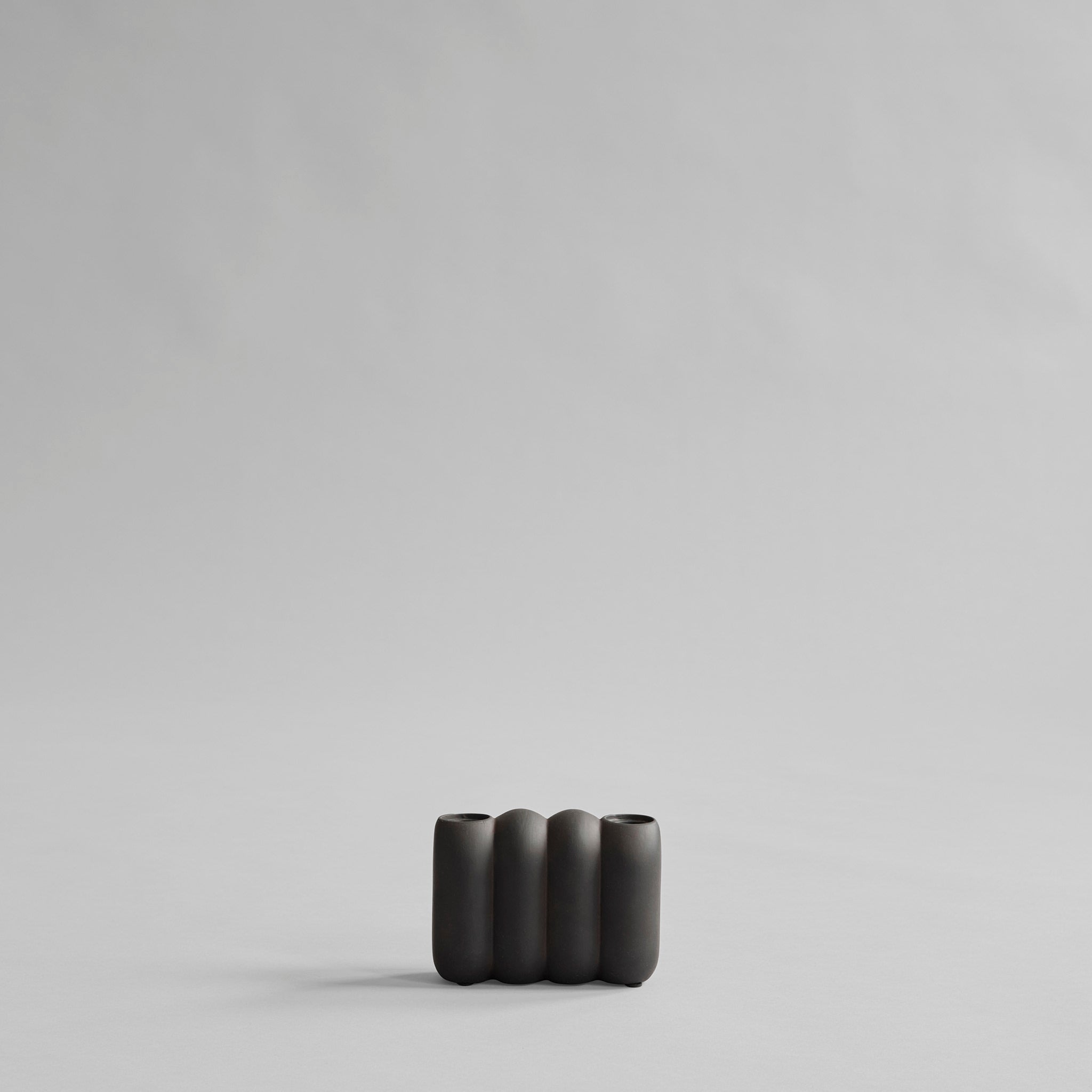 101 Copenhagen - Tube Candle Holder, Mini - Coffee - Candle Holders