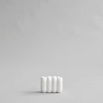 101 Copenhagen - Tube Candle Holder, Mini - Bone White - Candle Holders