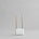 101 Copenhagen - Tube Candle Holder, Mini - Bone White - Candle Holders
