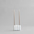 101 Copenhagen - Tube Candle Holder, Mini - Bone White - Candle Holders