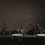 101 Copenhagen - Brick Candle Holder, Low - Calacatta - Candle Holders