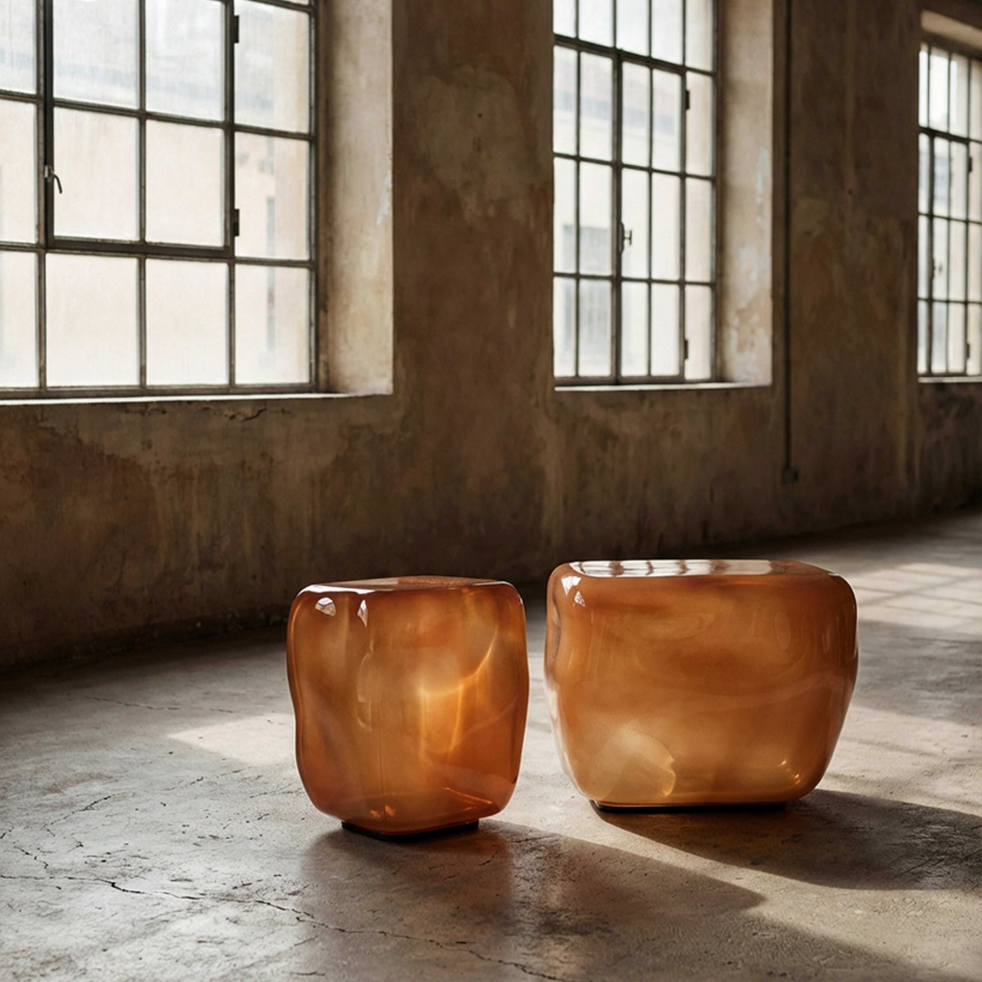 Ishi Coffee Table, Mini - Caramel