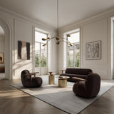 Pillar Table, Tall - Brass
