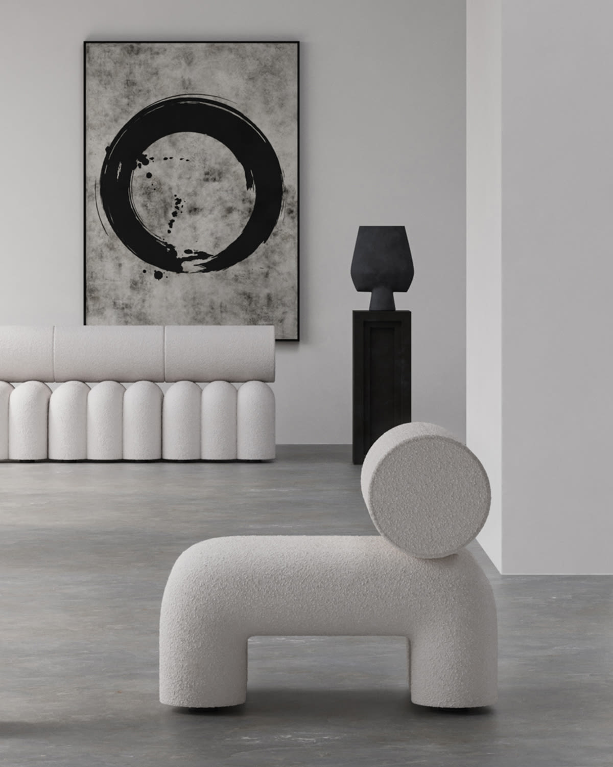 101 Copenhagen - Foku Chair - Off White (CPH 900) - Lounge Chair