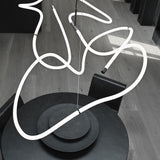Ghost Chandelier, Big - Neon