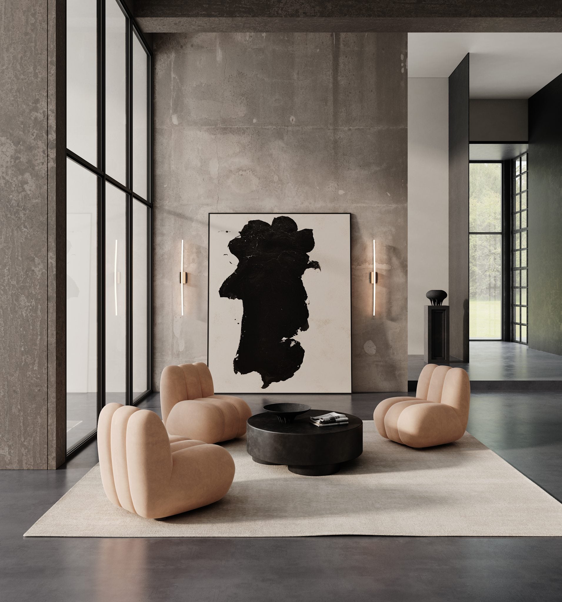 101 Copenhagen - Bow Wall Lamp, Big - Bronze - Wall Lamp