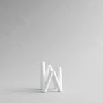 101 Copenhagen - W Candle Holder - Bone White - Candle Holders