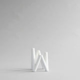 101 Copenhagen - W Candle Holder - Bone White - Candle Holders