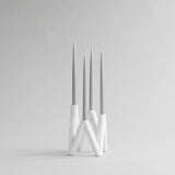 101 Copenhagen - W Candle Holder - Bone White - Candle Holders