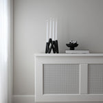101 Copenhagen - W Candle Holder - Black - Candle Holders