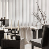 101 Copenhagen - W Candle Holder - Black - Candle Holders
