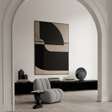 Toe Chair - Taupe (Pallazo 163)