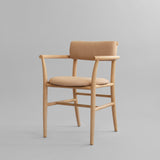 Nama Dining Chair, Armrest - Nubuck