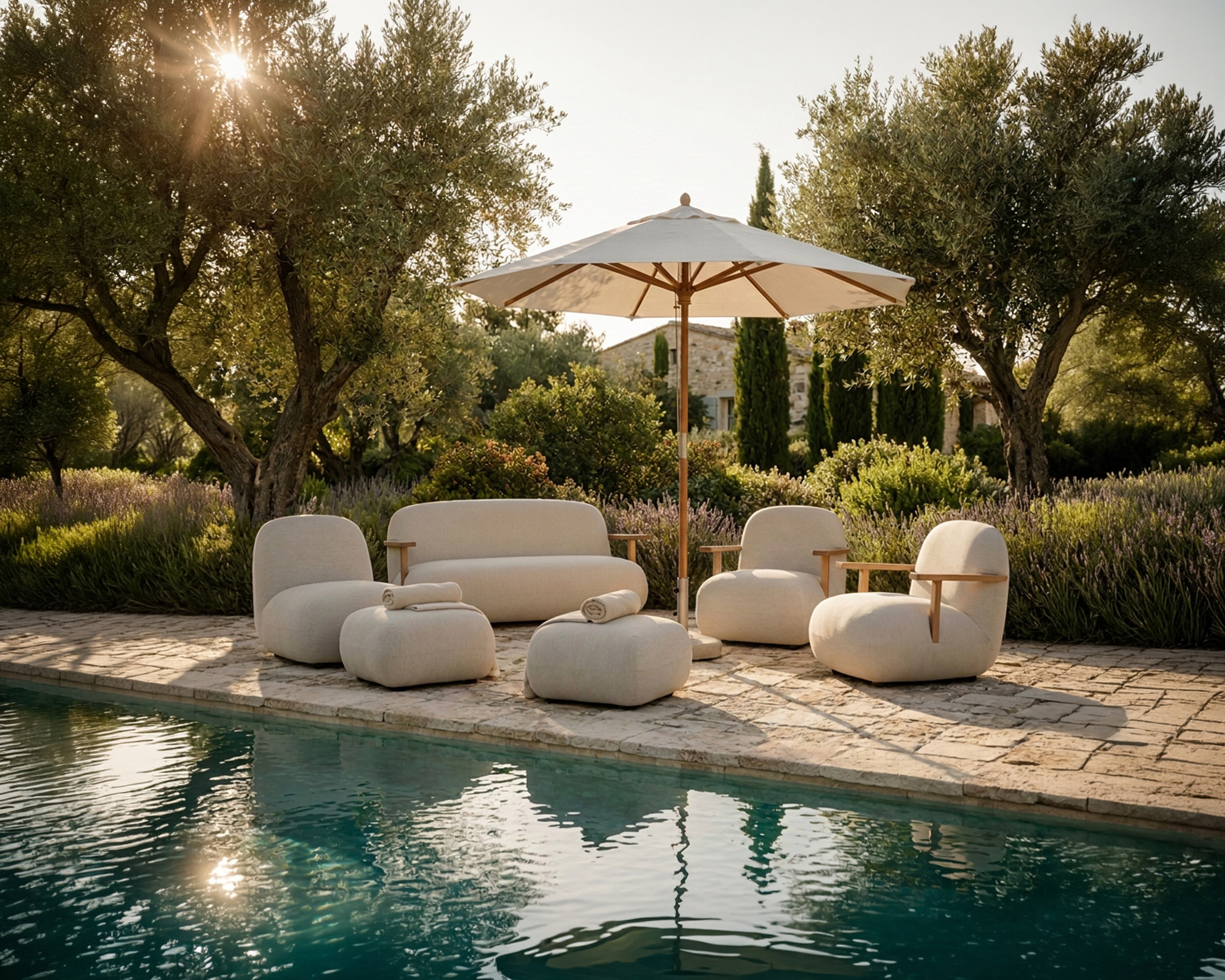 Toe Sofa - Teak / Warm Ash