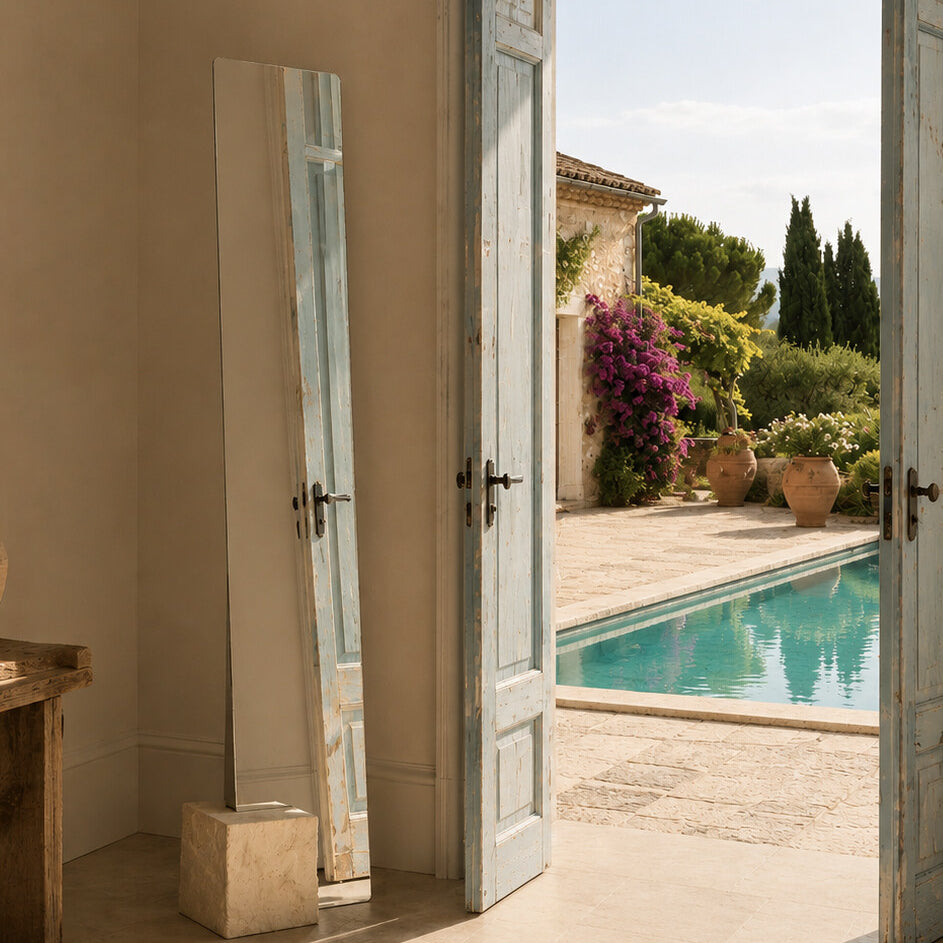 Kubis Mirror - Limestone