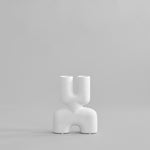 101 Copenhagen - Cobra Vase Double, Mini - Bone White - Vase
