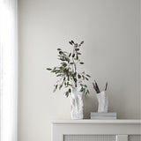 Kami Vase, Medio - Bone White
