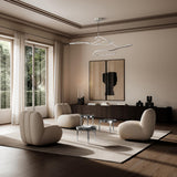 Ghost Chandelier, Big - Chrome