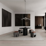 Ghost Chandelier, Mini - Chrome
