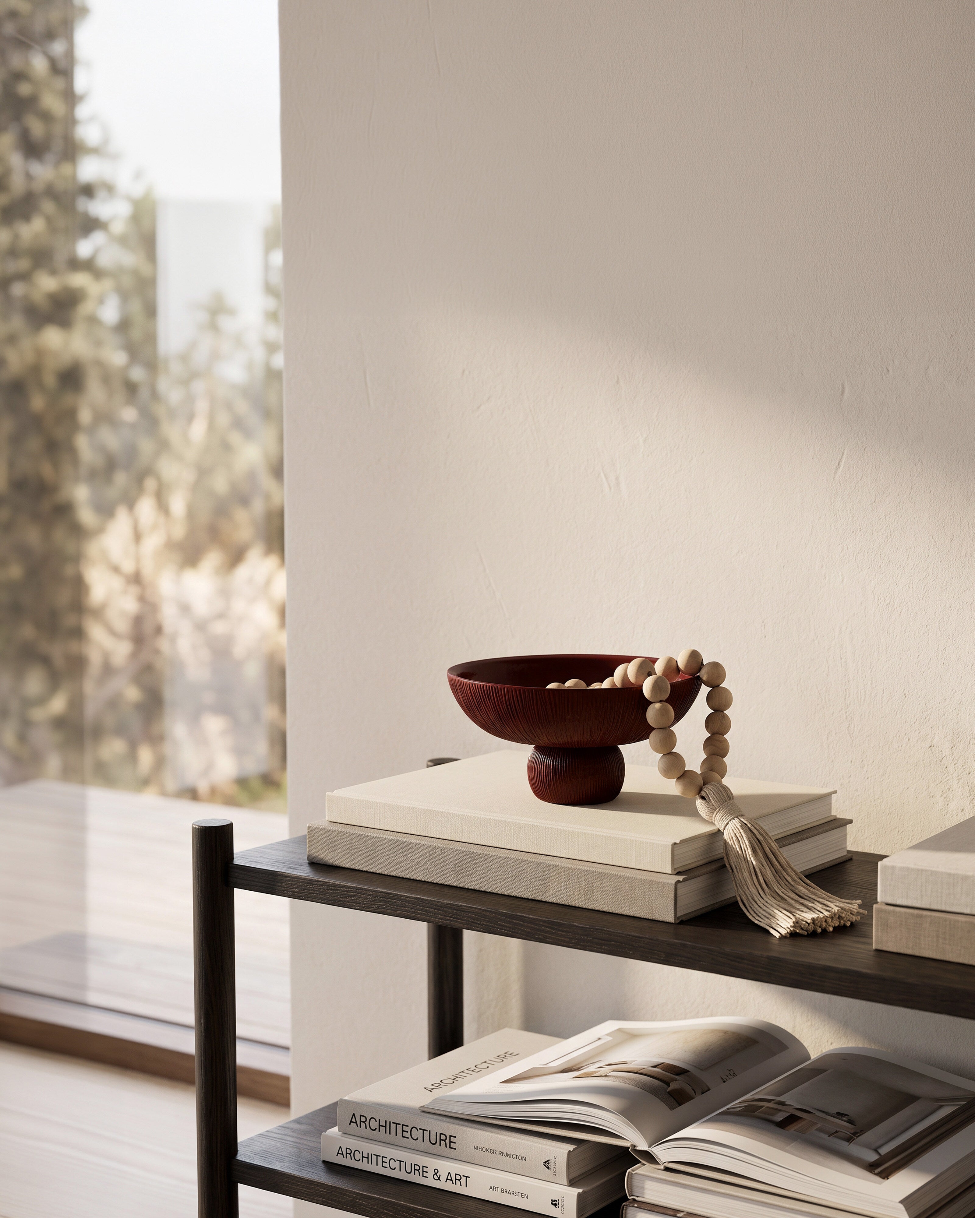 101 Copenhagen - Baburu Bowl, Mini - Carved Ruby - Bowl