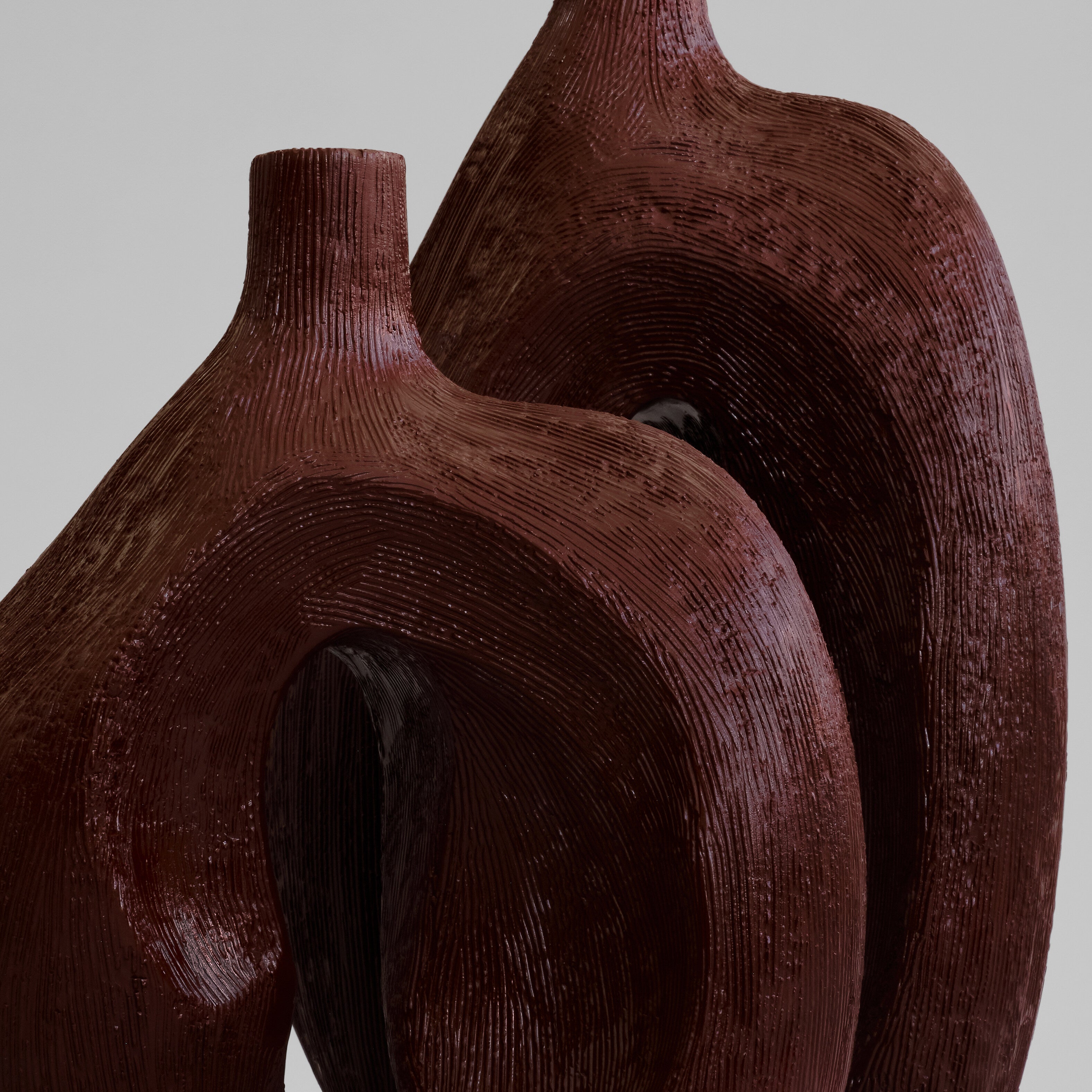101 Copenhagen - Ni Vase, Mini - Carved Ruby - Vase