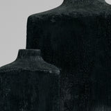 101 Copenhagen - Shin Vase, Mini - Carved Dark Green - Vase