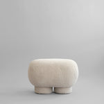 101 Copenhagen - Big Foot Bench, Petit  - Sandshell (Sheepskin) - Bench