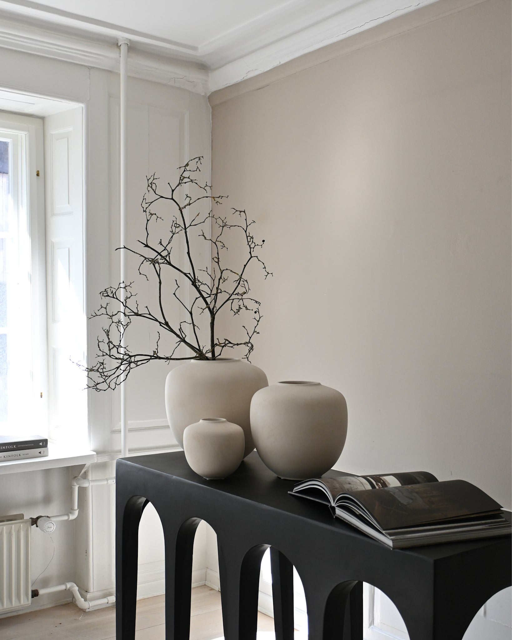 101 Copenhagen - Sunao Vase, Medio - Birch - Vase