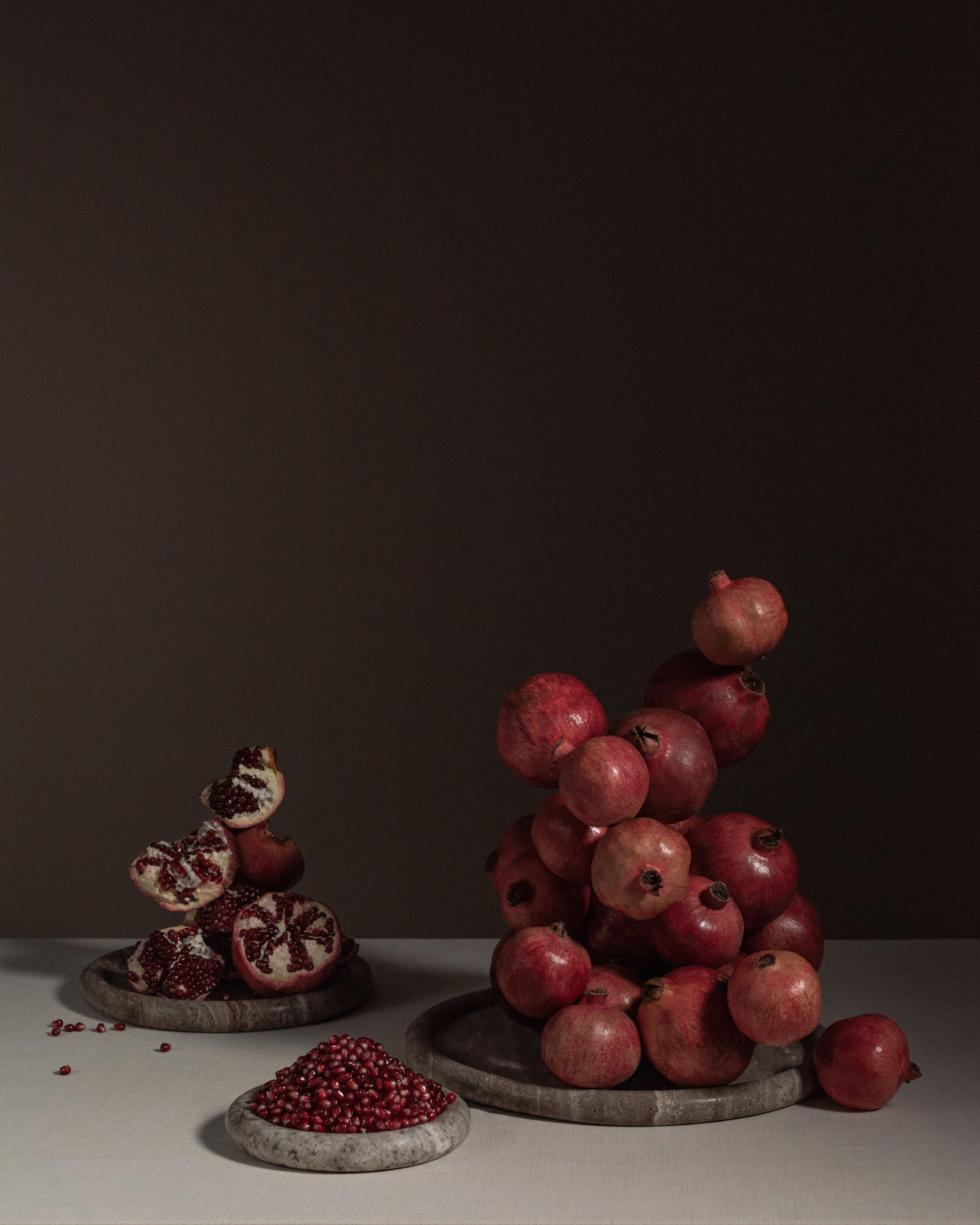 101 Copenhagen - Enkei Tray, Mini - Silver Travertine - Tray