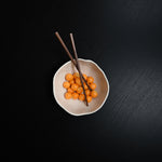 101 Copenhagen Native Bowl, Medio with yellow tomatoes and chopsticks