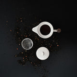101 Copenhagen Native Teapot with tea leaves