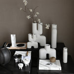 101 Copenhagen - Cobra Vase Double, Mini - Bone White - Vase