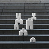 101 Copenhagen - Cobra Vase Double, Mini - Bone White - Vase