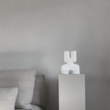 Cobra Vase Double, Mini - Bubble White