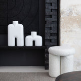 Cobra Vase Uno, Medio - Bubble White
