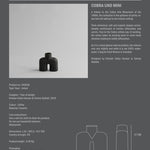101 Copenhagen - Cobra Vase Uno, Mini - Coffee - Vase