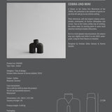 101 Copenhagen - Cobra Vase Uno, Mini - Coffee - Vase