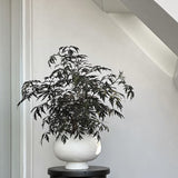 Kabin Vase, Fat - Bone White