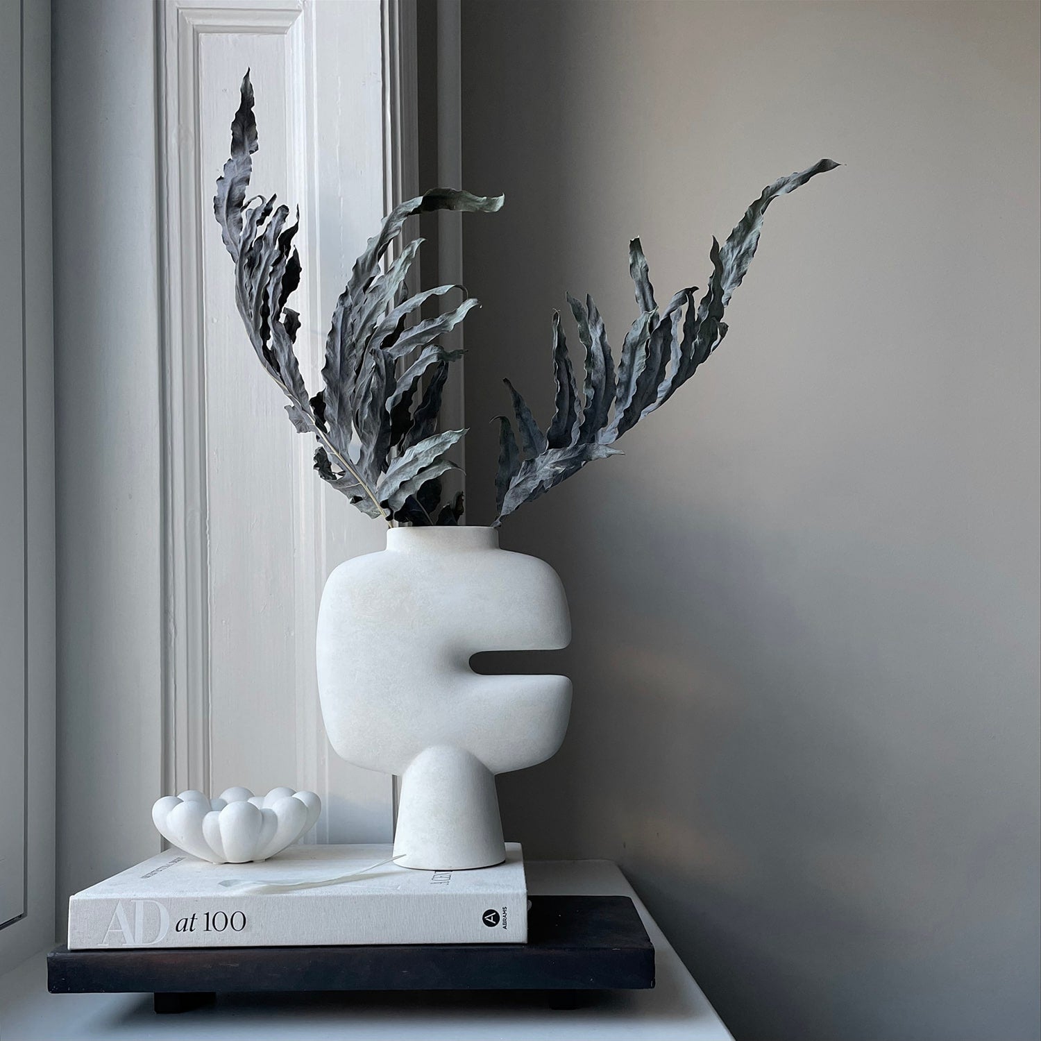 101 Copenhagen - Tribal Vase, Medio - Bone White - Vase
