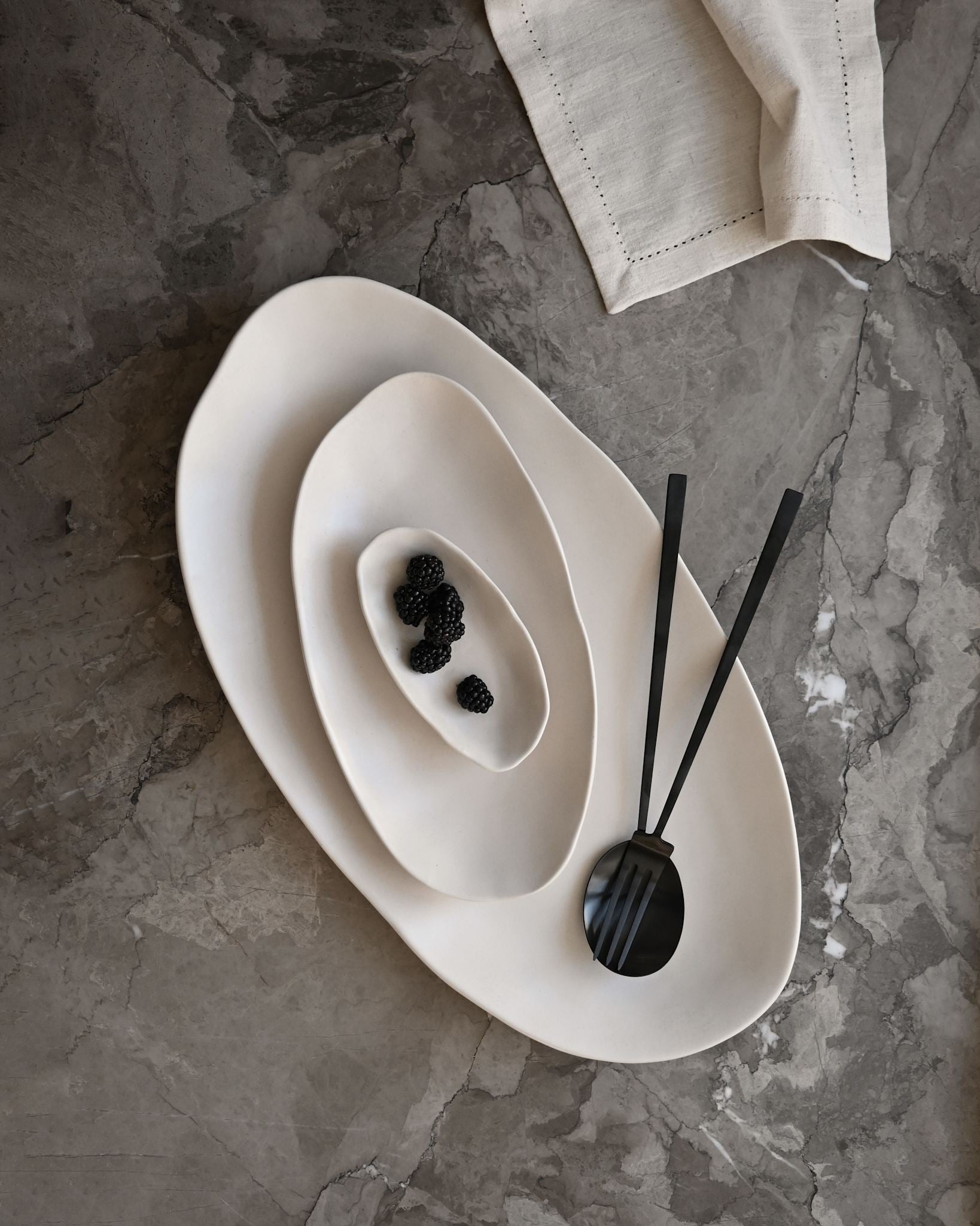 101 Copenhagen - Native Oval Tray Set - Birch - Tray Set