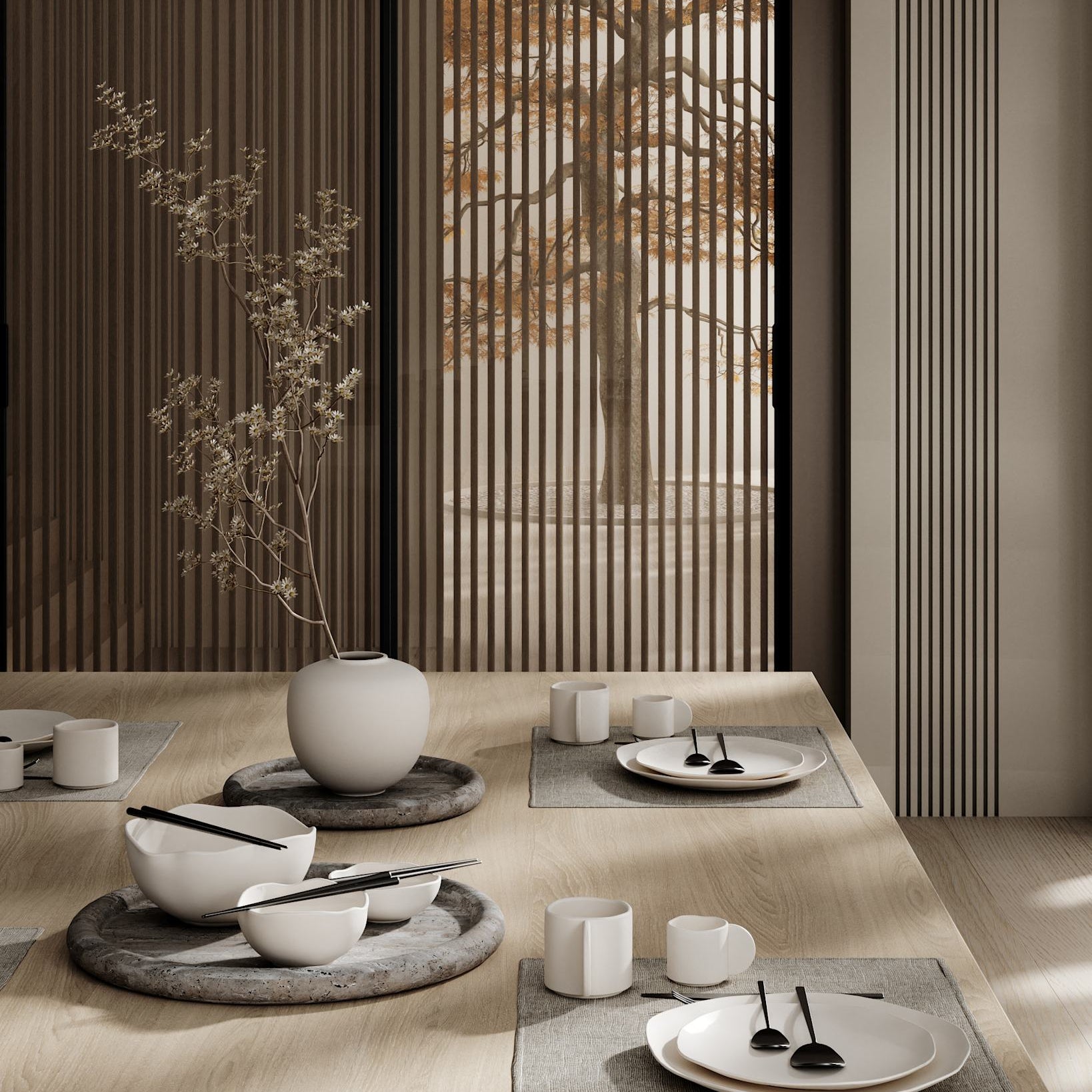 101 Copenhagen - Native Espresso Set - Birch - Cups Set